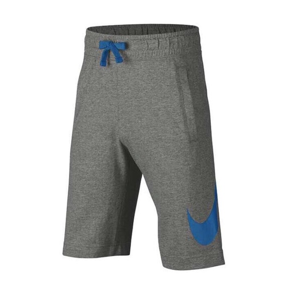 nike jersey shorts grey
